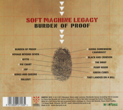 SOFT MACHINE LEGACY/Burden Of Proof (2013/3rd) (ソフト・マシーン・レガシー/UK)