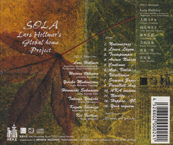 SOLA(空)/Same: Lars Hollmer's Grobal Project(Used CD) (2002/1st) (ソラ/Sweden,Japan)