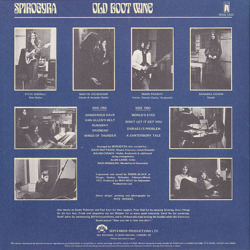 SPIROGYRA/Old Boot Wine(オールド・ブート・ワイン)(Used CD) (1972/2nd) (スパイロジャイラ/UK)