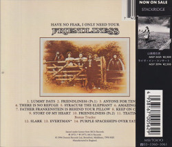 STACKRIDGE/Friendliness(フレンドリィネス)(Used CD) (1972/2nd) (スタックリッジ/UK)