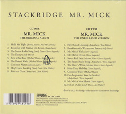 STACKRIDGE/Mr. Mick: 2CD Expanded Edition (1976/5th) (スタックリッジ/UK)