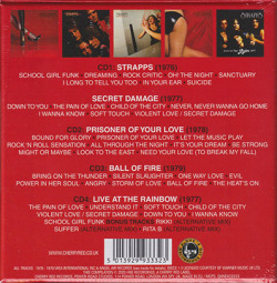 STRAPPS/Bound For Glory: Complete Recordings 1976-1979(4CD Box) (1976-79/comp.) (ストラップス/UK,Australia)