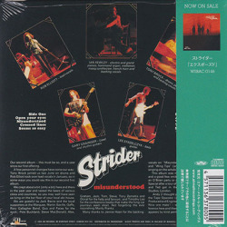 STRIDER/Misunderstood(第三世代) (1974/2nd) (ストライダー/UK)