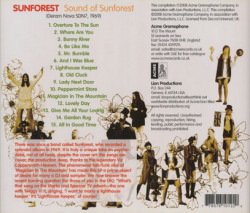 SUNFOREST/Sounds Of Sunforest (1969/only) (サンフォレスト/UK)