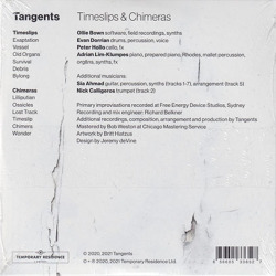 TANGENTS/Timeslips & Chimeras (2021) (タンジェンツ/Australia)