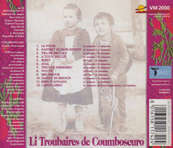 LI TROUBAIRES DE COUMBOSCURO/A Toum Soulei(Used CD) (1995/4th) (リ・トゥルベール・ド・クンボスクーロ/Italy,France)
