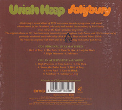 URIAH HEEP/Salisbury(2CD) (1971/2nd) (ユーライア・ヒープ/UK)