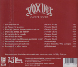 VOX DEI/Gata De Noche (1978/9th) (ウォクス・デイー/Argentina)