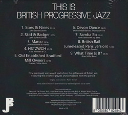 V.A.(JOHN SAURMAN,ALLAN HOLDSWORTH,etc)/This Is British Progressive Jazz (1960s-70s/Comp.) (サーマン,ホールズワース他/UK)