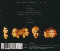 VAN DER GRAAF GENERATOR/Still Life (1976/6th) (ヴァン・ダー・グラーフ・ジェネレーター/UK)