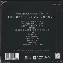 VAN DER GRAAF GENERATOR/The Bath Forum Concert(2CD+Blu-ray+DVD Box) (2022/Live) (ヴァン・ダー・グラーフ・ジェネレーター/UK)