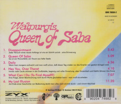 WALPURGIS/Queen Of Saba (1972/only) (ワルプルギス/German)