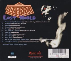 ZZEBRA/Lost World (1975/Unreleased) (ゼブラ/UK)